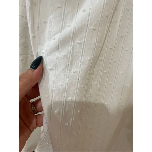 Roller Rabbit Women’s White Textured Blouse Size Small - Picture 7 of 7